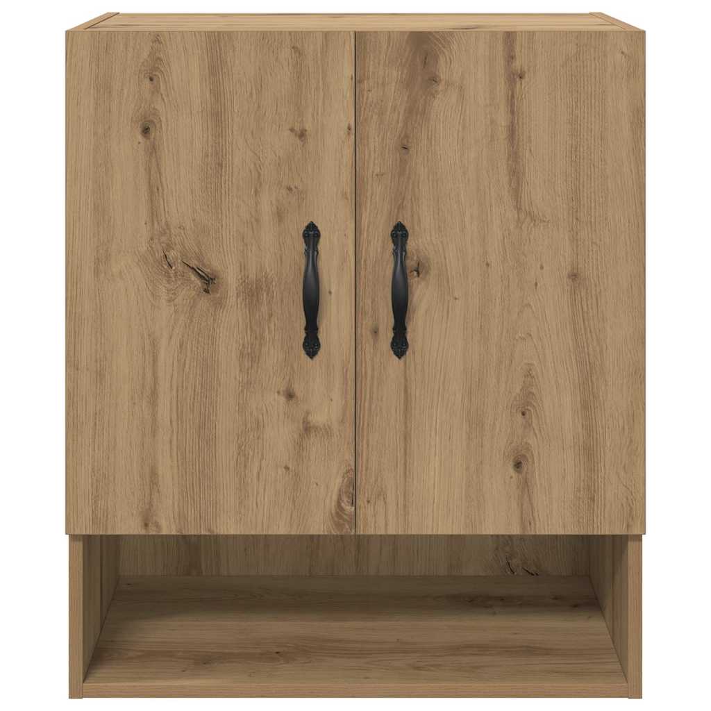Meuble mural chêne artisanal 60 x 31 x 70 cm Bois d'ingénierie