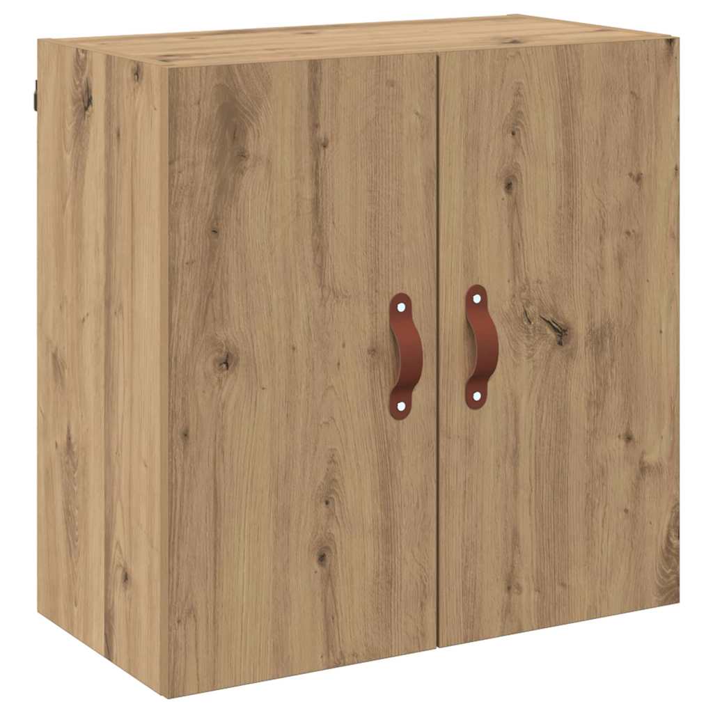 Meuble mural chêne artisanal 60 x 31 x 60 cm Bois d'ingénierie