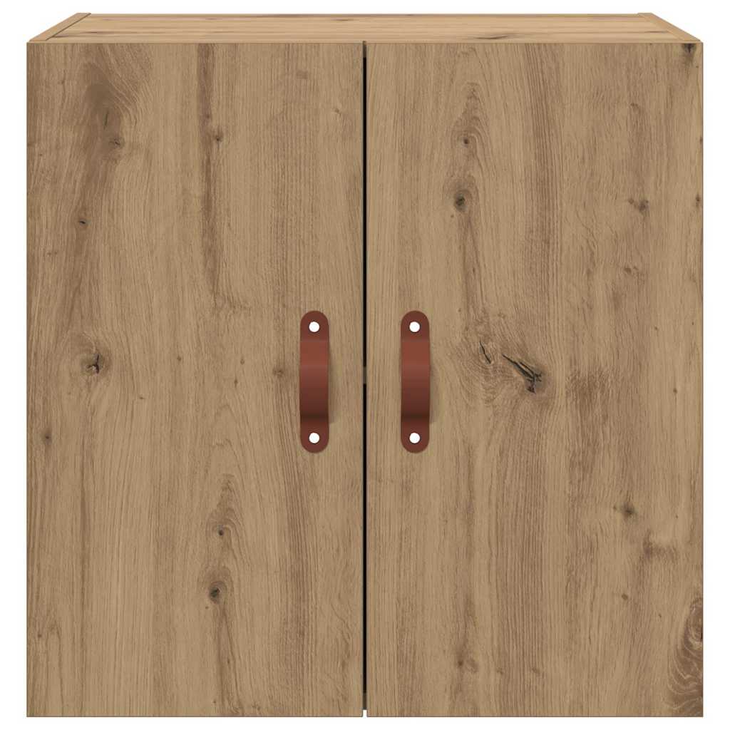 Meuble mural chêne artisanal 60 x 31 x 60 cm Bois d'ingénierie