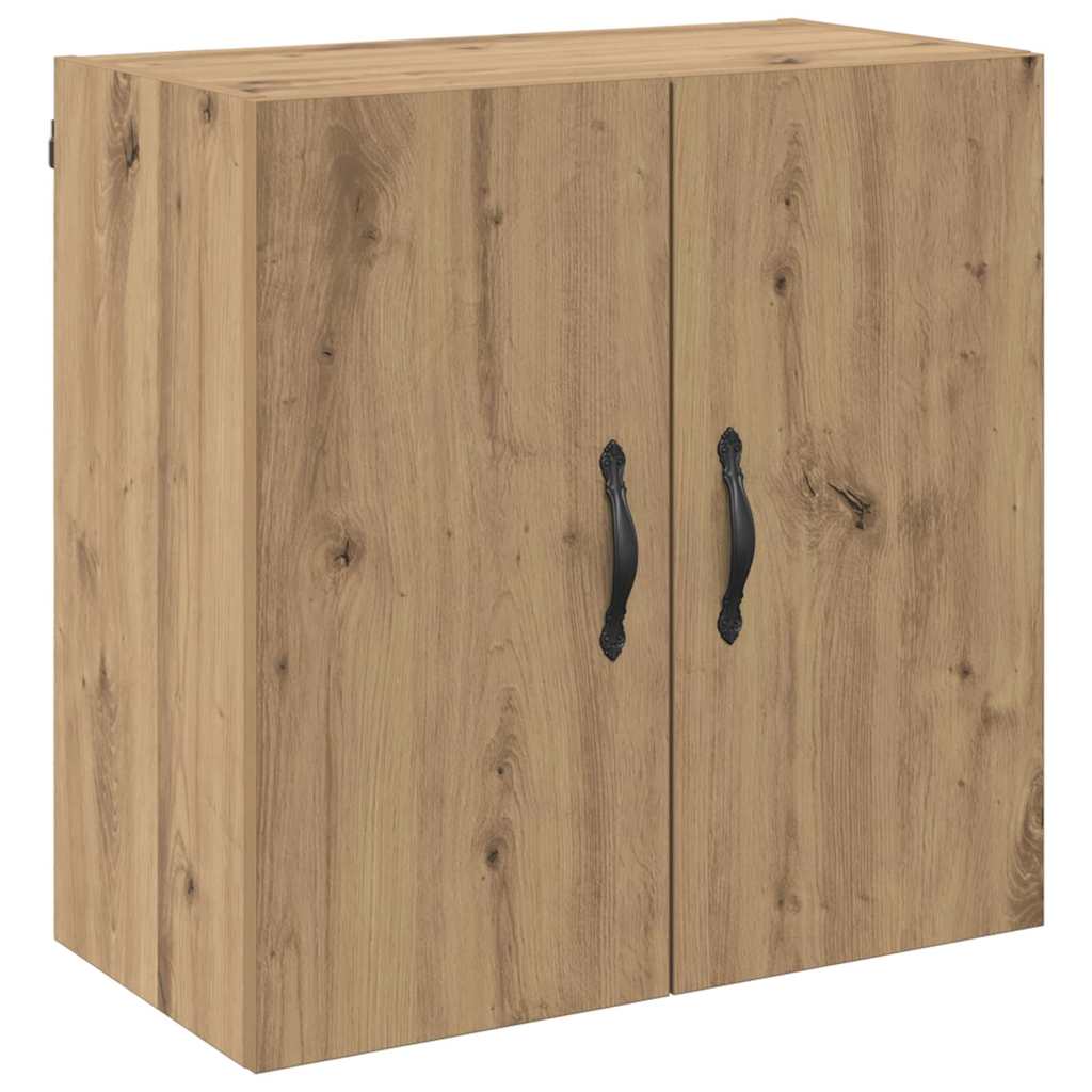Meuble mural chêne artisanal 60 x 31 x 60 cm Bois d'ingénierie