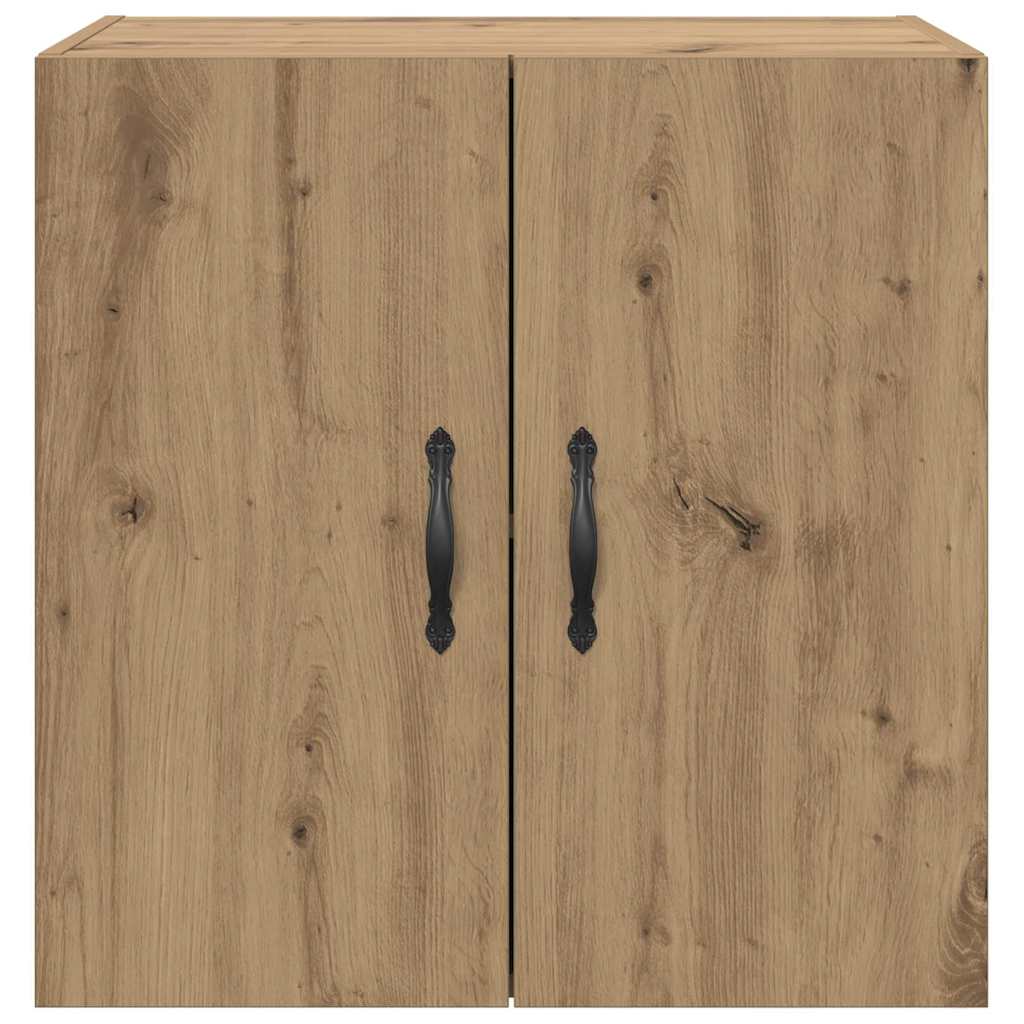 Meuble mural chêne artisanal 60 x 31 x 60 cm Bois d'ingénierie