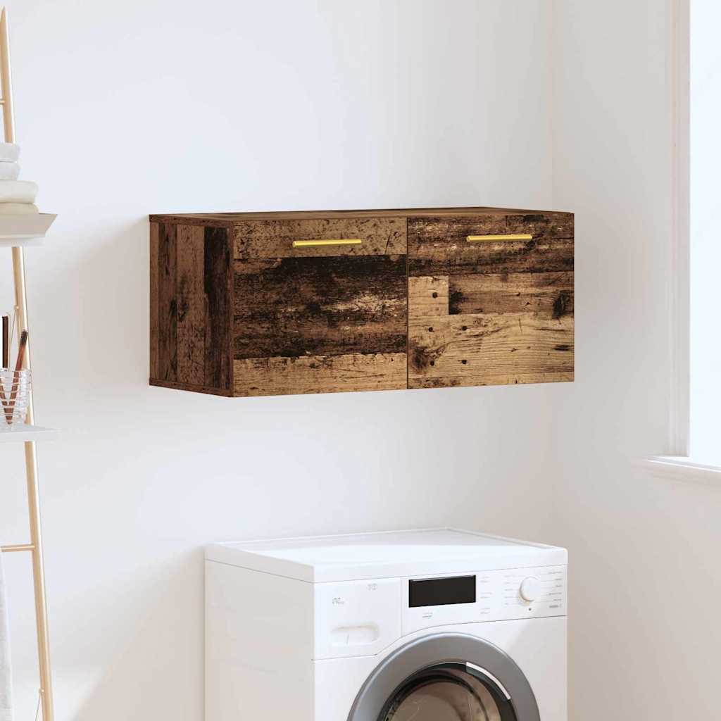 Meuble mural Bois ancien 80 x 36.5 x 35 cm Bois d'ingénierie