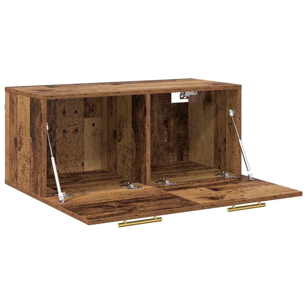 Meuble mural Bois ancien 80 x 36.5 x 35 cm Bois d'ingénierie