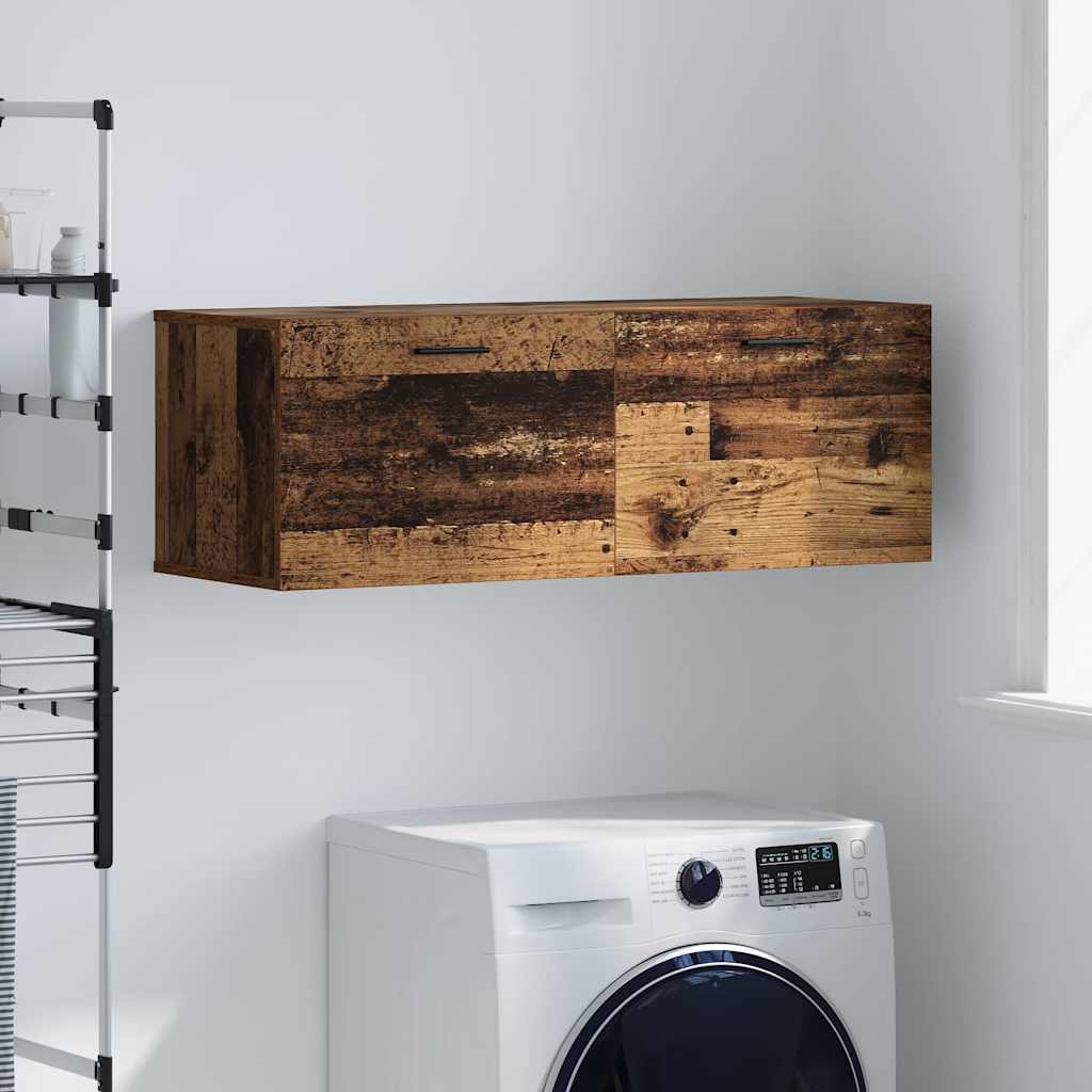 Meuble mural Bois ancien 100 x 36.5 x 35 cm Bois d'ingénierie