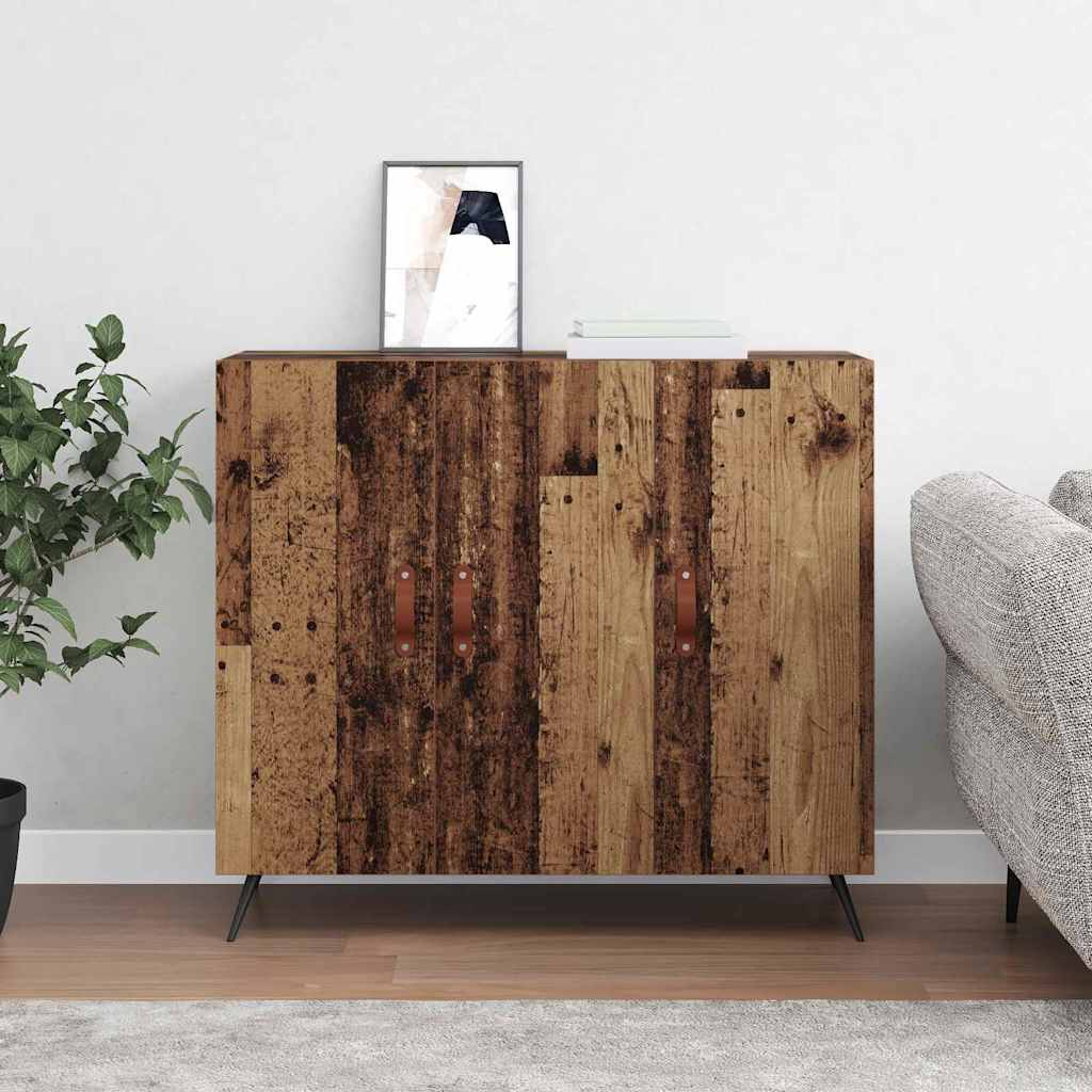 Buffet Marron 90 x 34 x 80 cm Bois d'ingénierie - XIOS