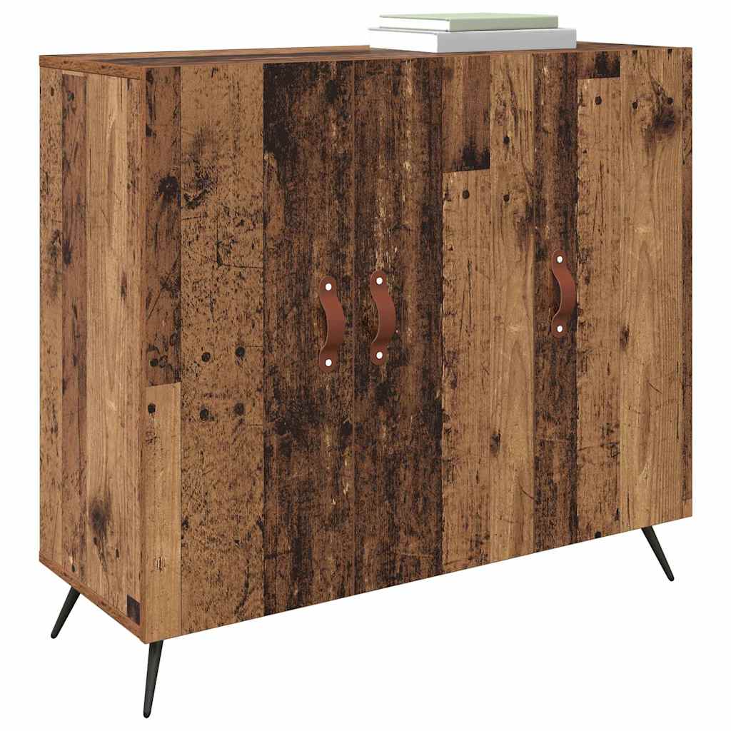 Buffet Marron 90 x 34 x 80 cm Bois d'ingénierie - XIOS