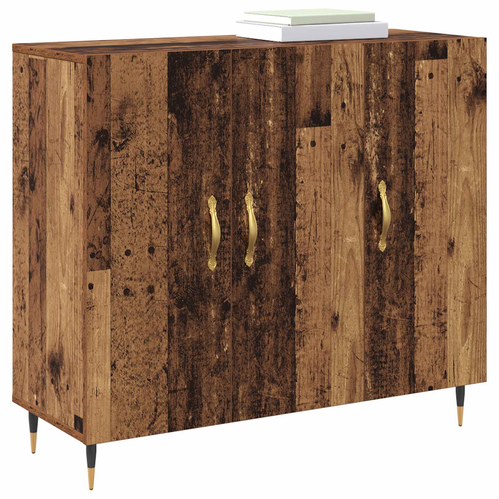 Buffet Bois ancien 90 x 34 x 80 cm Bois d'ingénierie - XIOS