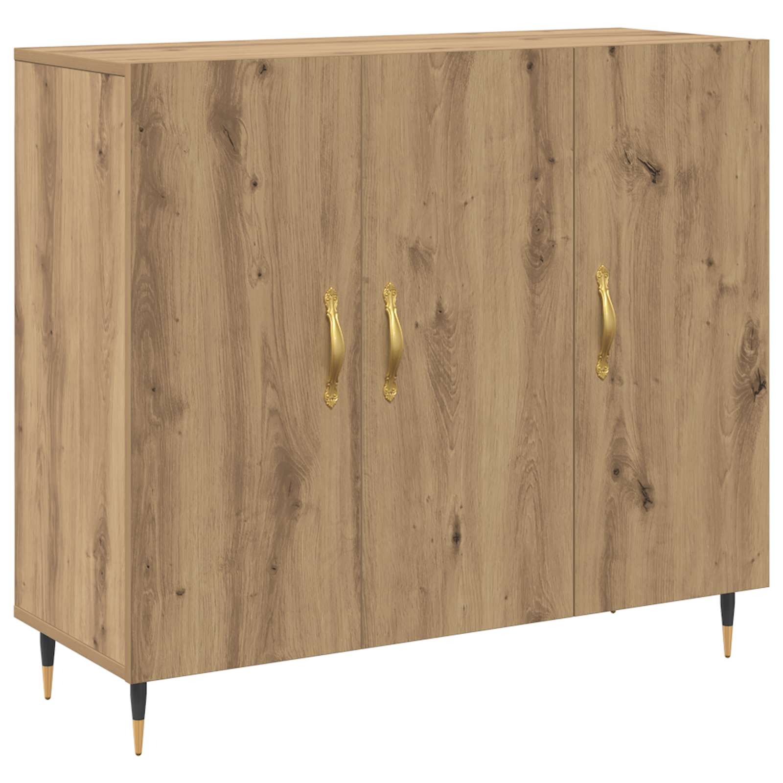 Buffet Chêne artisanal 90 x 34 x 80 cm Bois d'ingénierie - XIOS