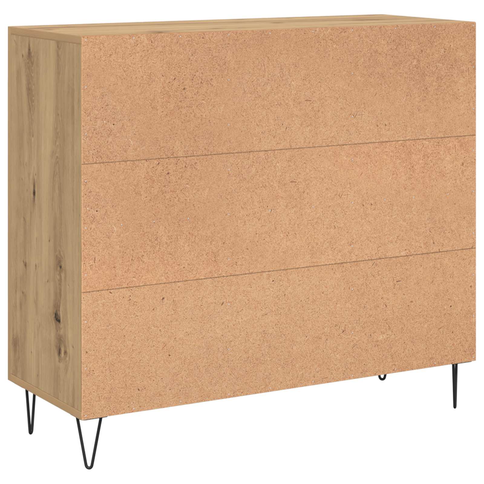 Buffet Chêne artisanal 90 x 32,5 x 80 cm Bois d'ingénierie - XIOS