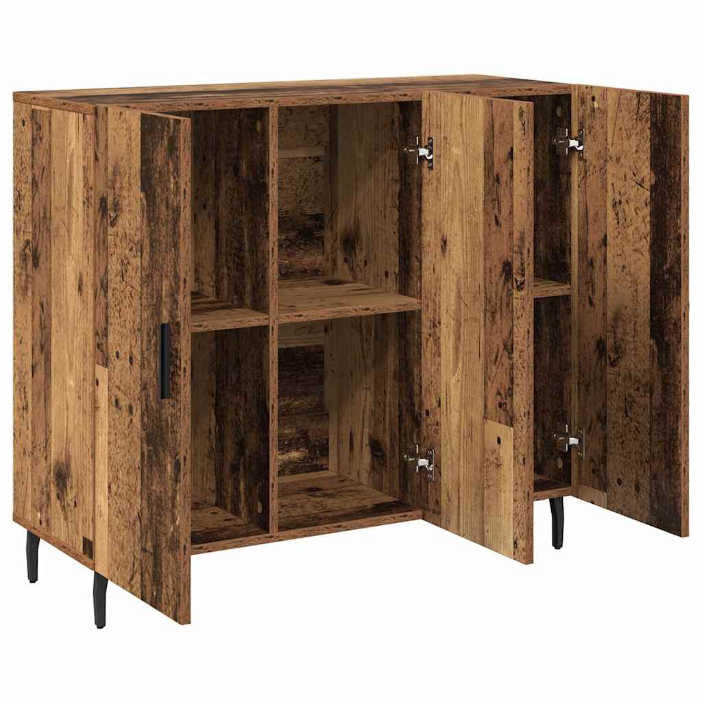 Buffet Marron 90 x 34 x 80 cm Bois d'ingénierie - XIOS