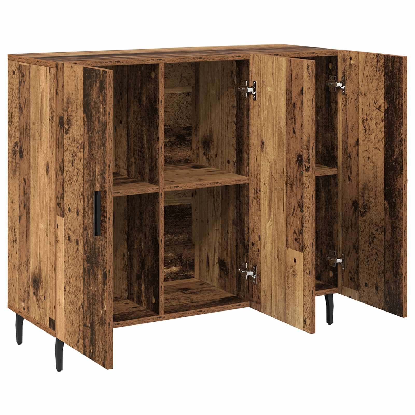 Buffet Bois ancien 90 x 34 x 80 cm Bois d'ingénierie - XIOS