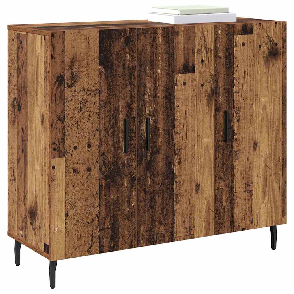Buffet Marron 90 x 34 x 80 cm Bois d'ingénierie - XIOS