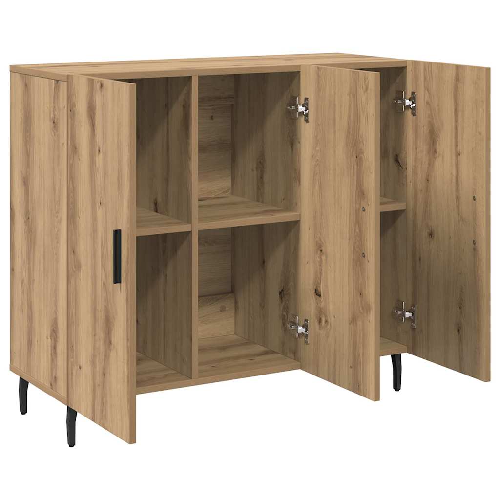 Buffet Marron 90 x 34 x 80 cm Bois d'ingénierie - XIOS