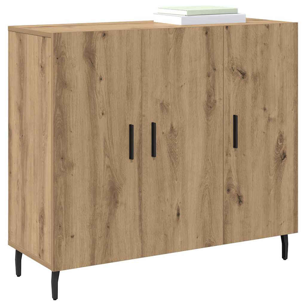 Buffet Marron 90 x 34 x 80 cm Bois d'ingénierie - XIOS