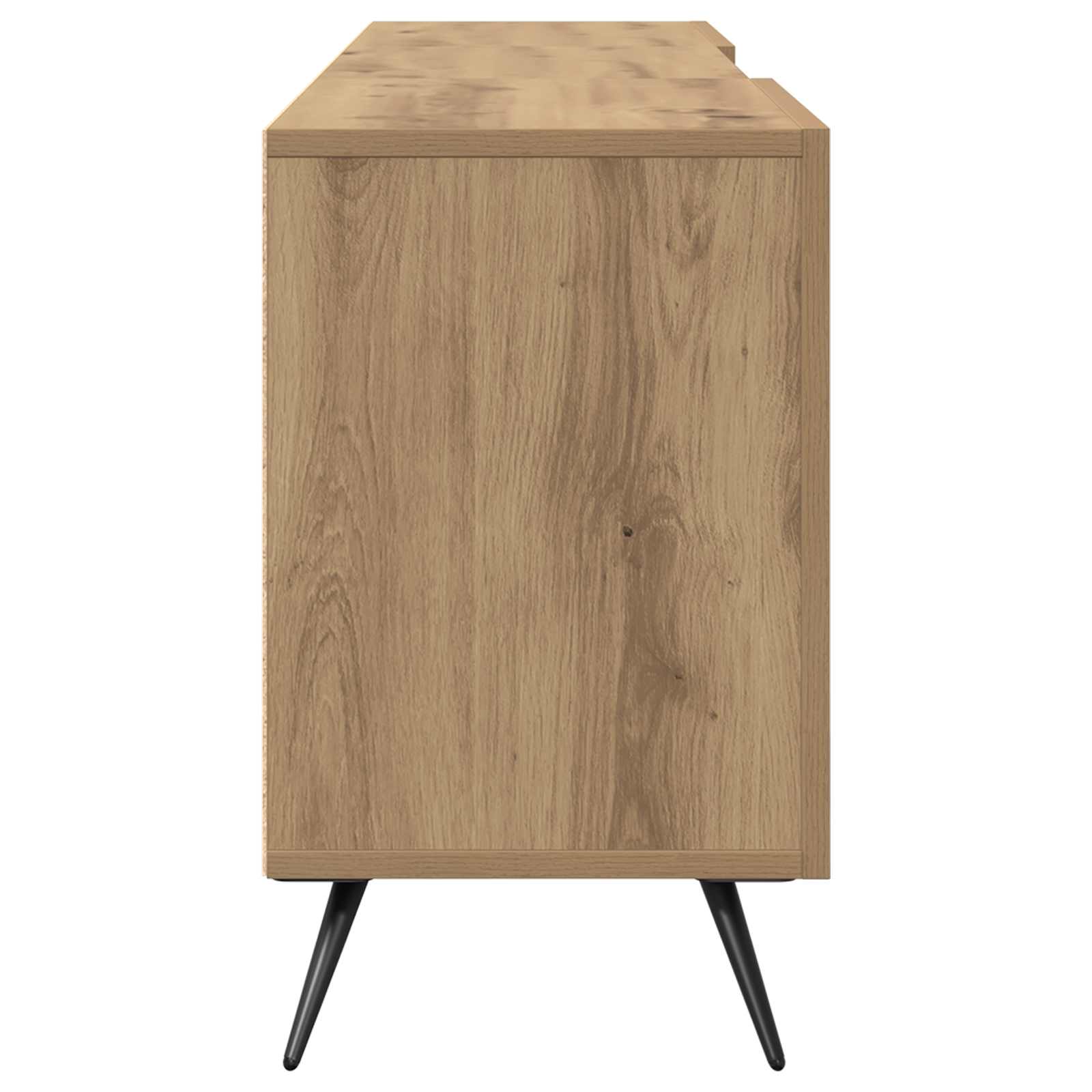 Meuble TV chêne artisanal 150 x 30 x 50 cm Bois d'ingénierie - XIOS