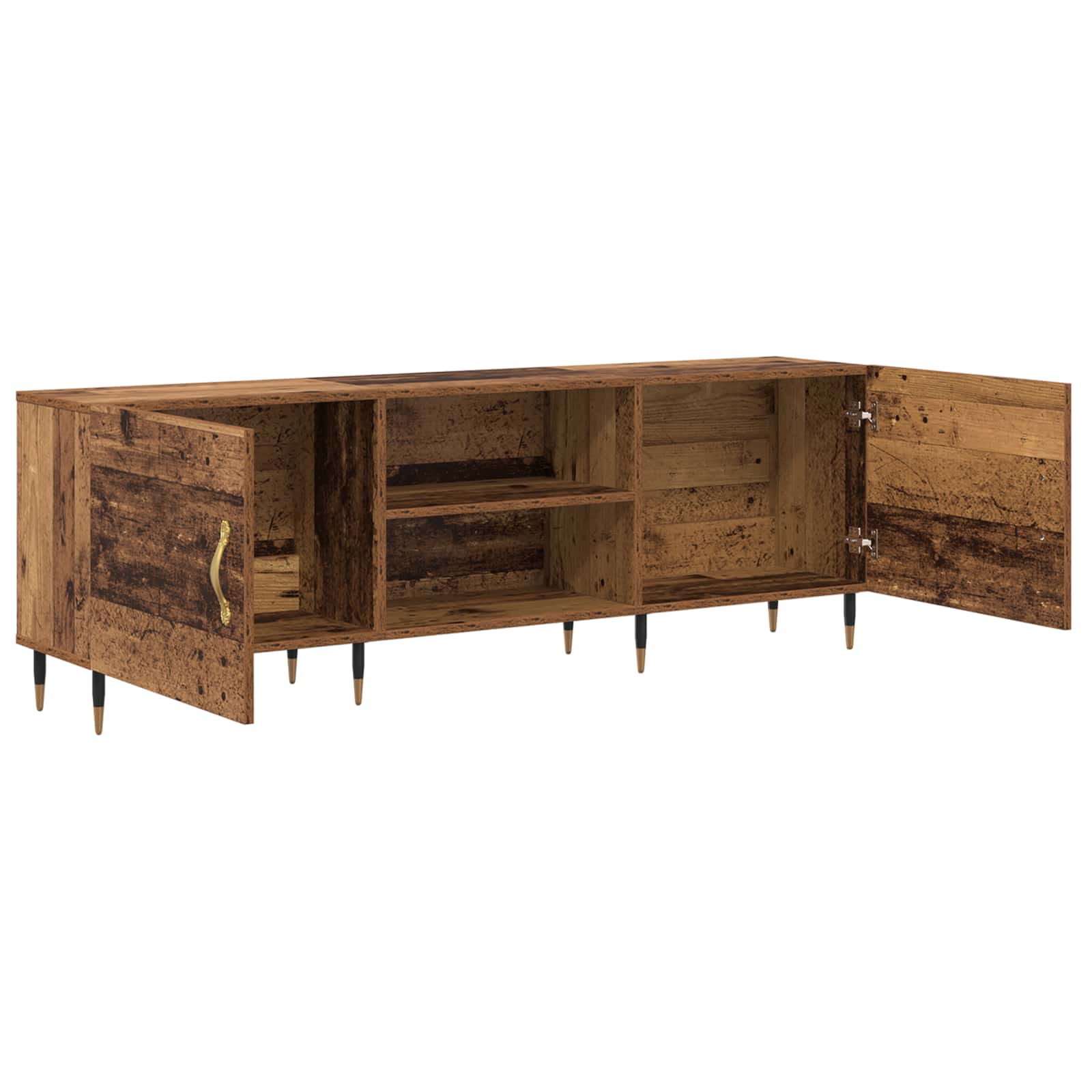 Meuble TV Bois ancien 150 x 30 x 50 cm Bois d'ingénierie - XIOS