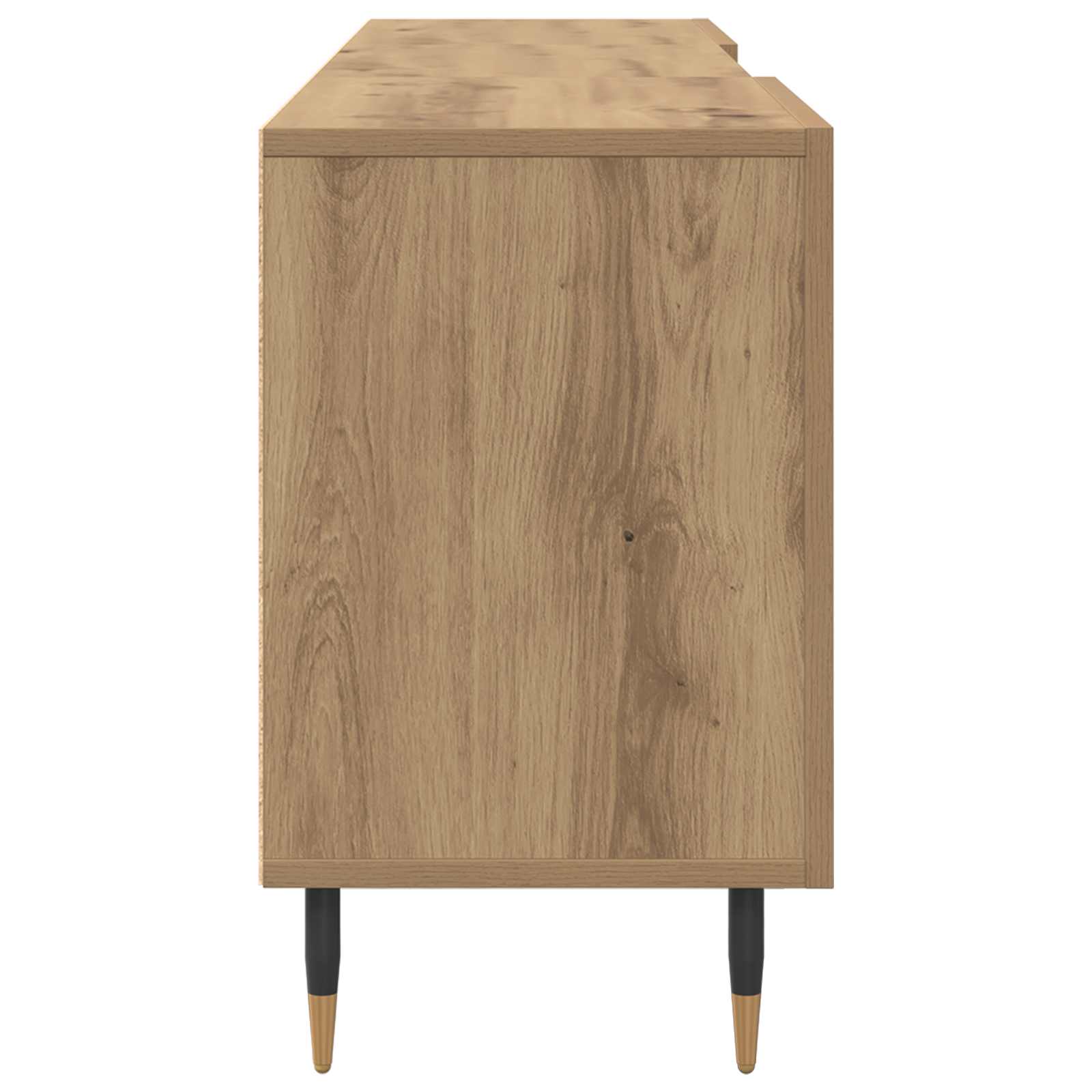 Meuble TV chêne artisanal 150 x 30 x 50 cm Bois d'ingénierie - XIOS