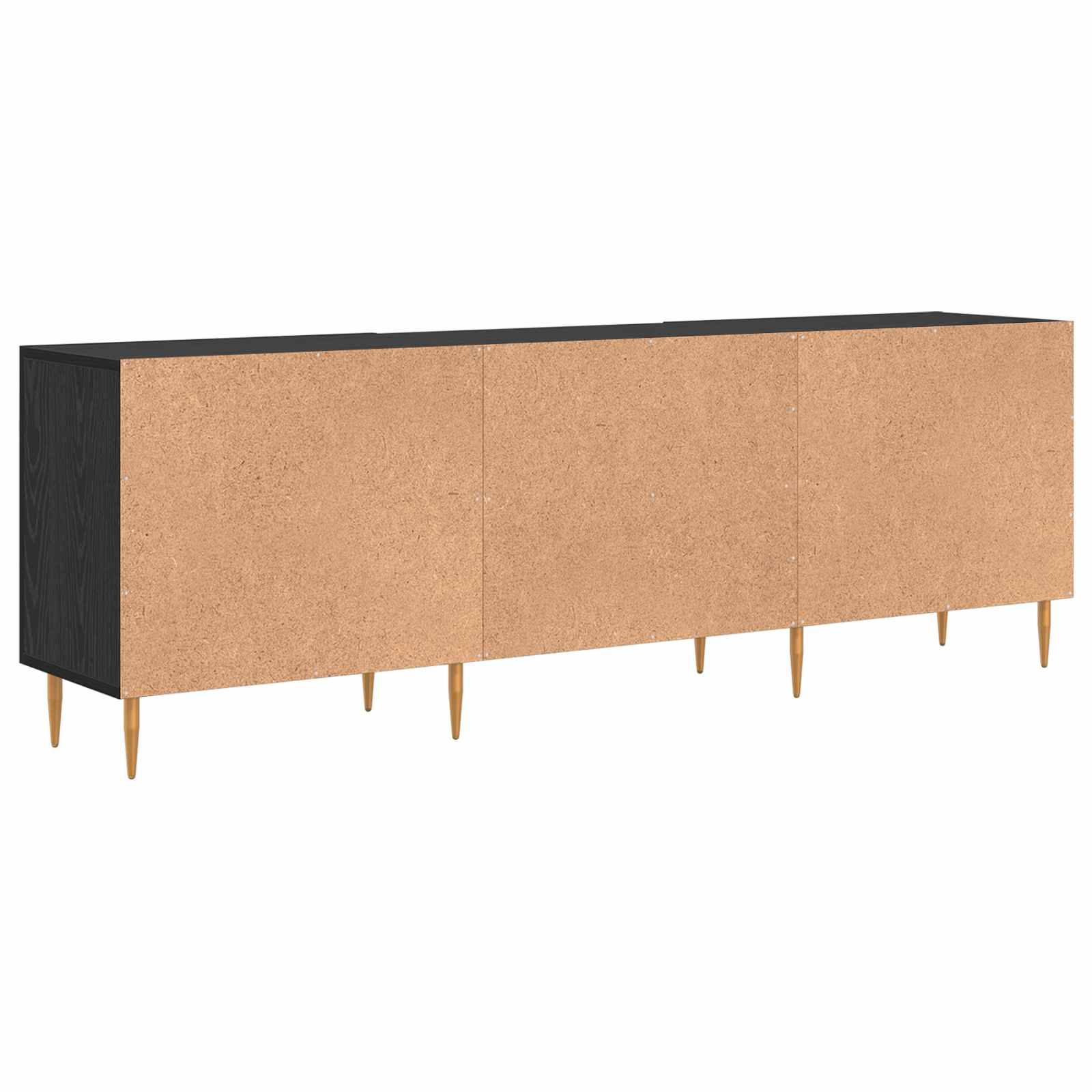 Meuble TV Chêne noir 150 x 30 x 50 cm Bois d'ingénierie - XIOS