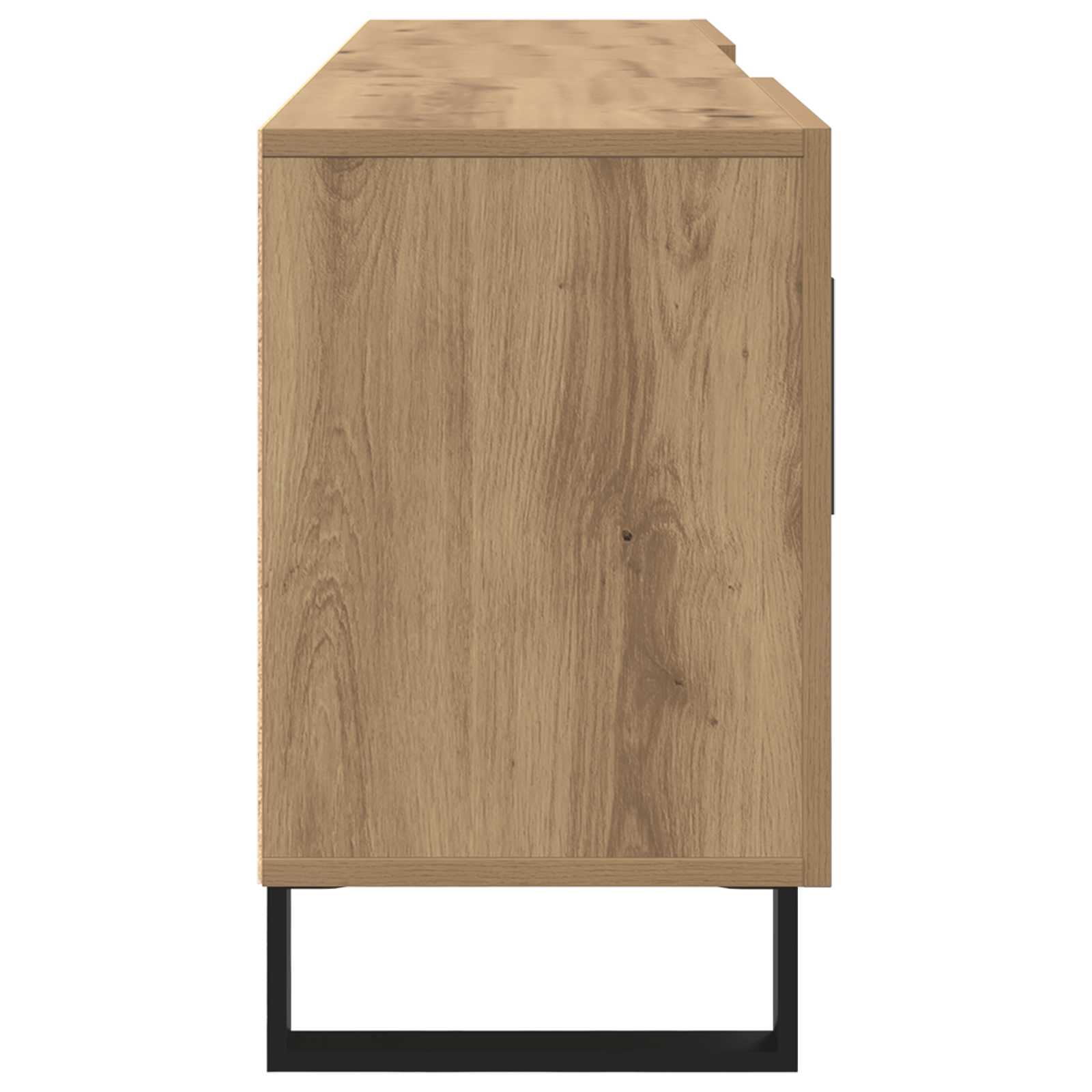 Meuble TV Chêne artisanal 150 x 30 x 50 cm Bois d'ingénierie - XIOS