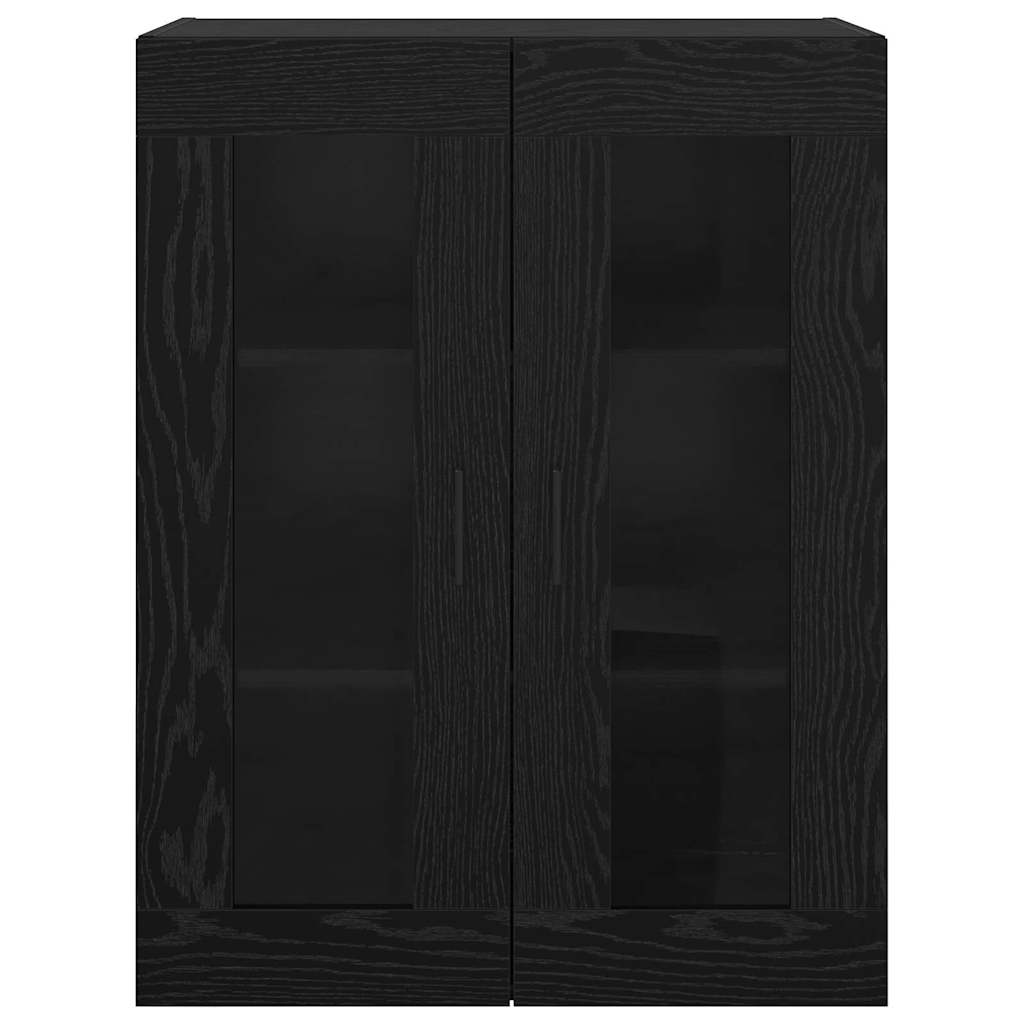 Meuble mural Noir 69,5 x 34 x 90 cm Bois d'ingénierie - XIOS