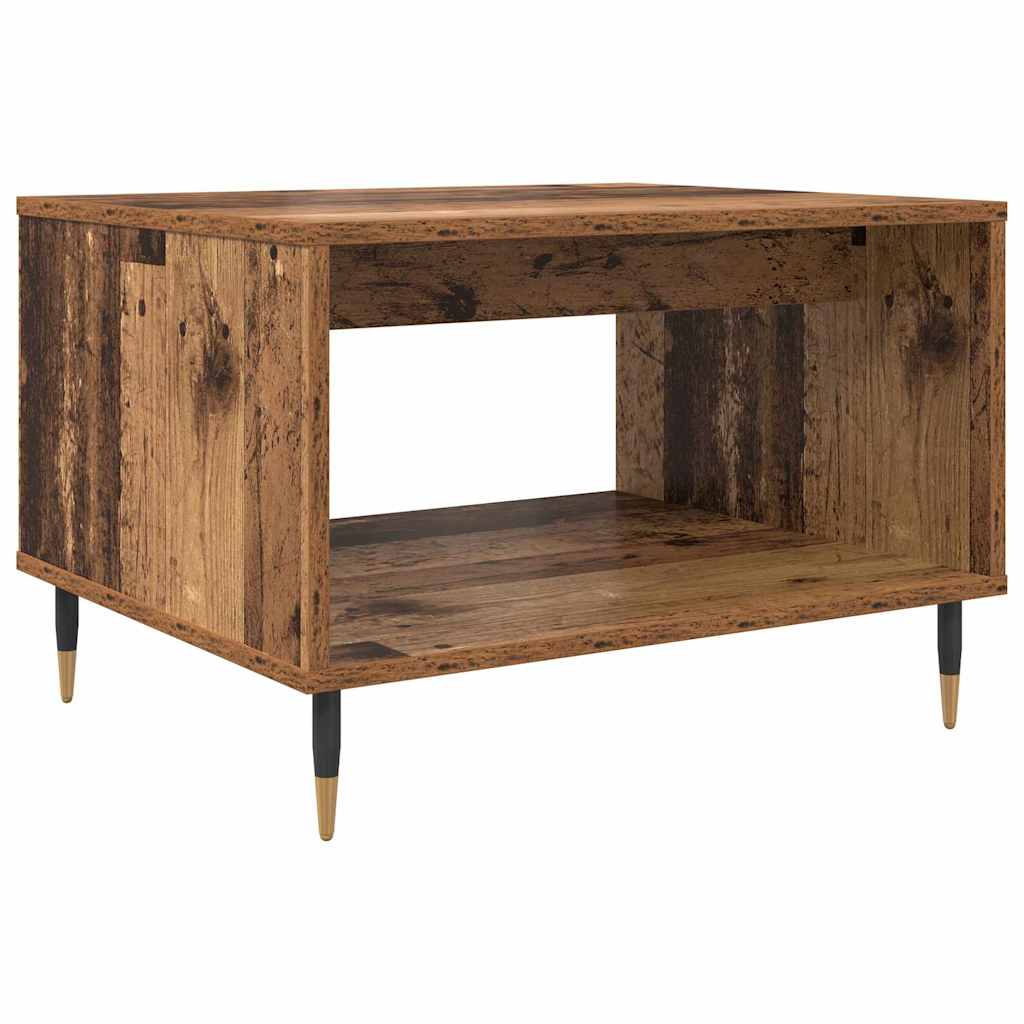Table basse Bois ancien 60 x 50 x 40 cm Bois d'ingénierie - XIOS
