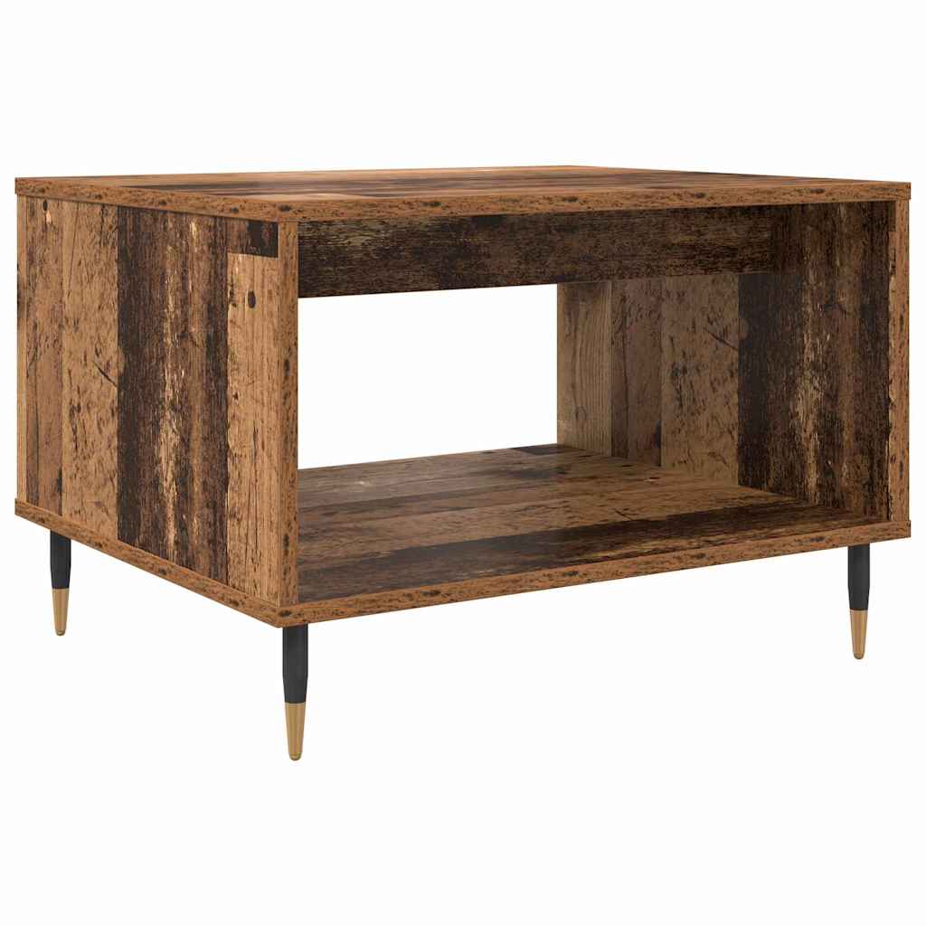 Table basse Bois ancien 60 x 50 x 40 cm Bois d'ingénierie - XIOS