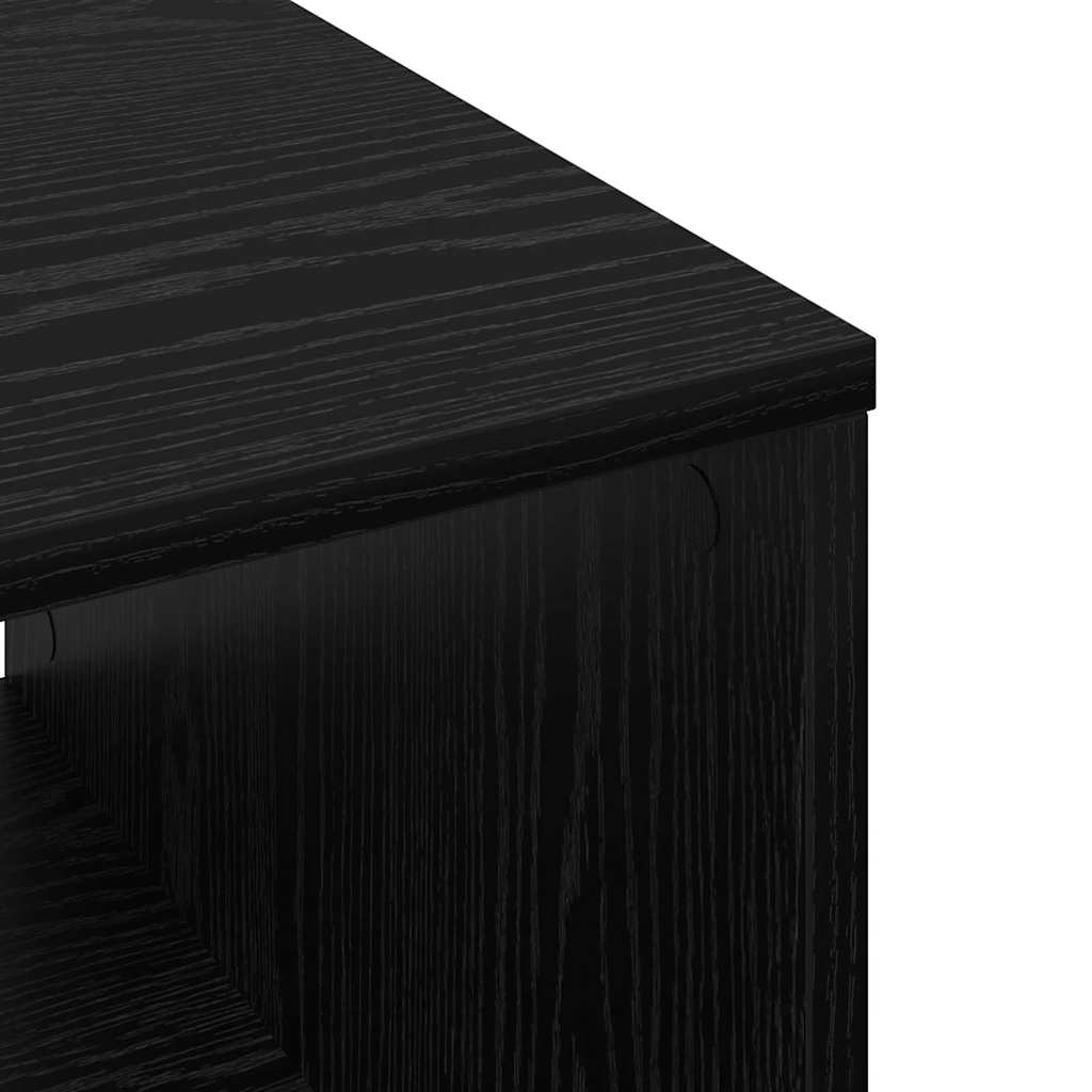 Table basse Chêne noir 60 x 50 x 40 cm Bois d'ingénierie - XIOS