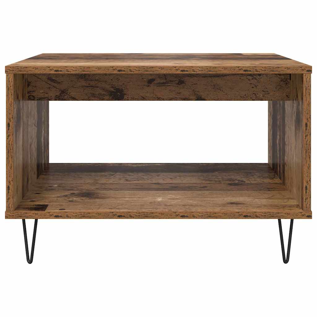 Table basse Bois ancien 60 x 50 x 40 cm Bois d'ingénierie - XIOS