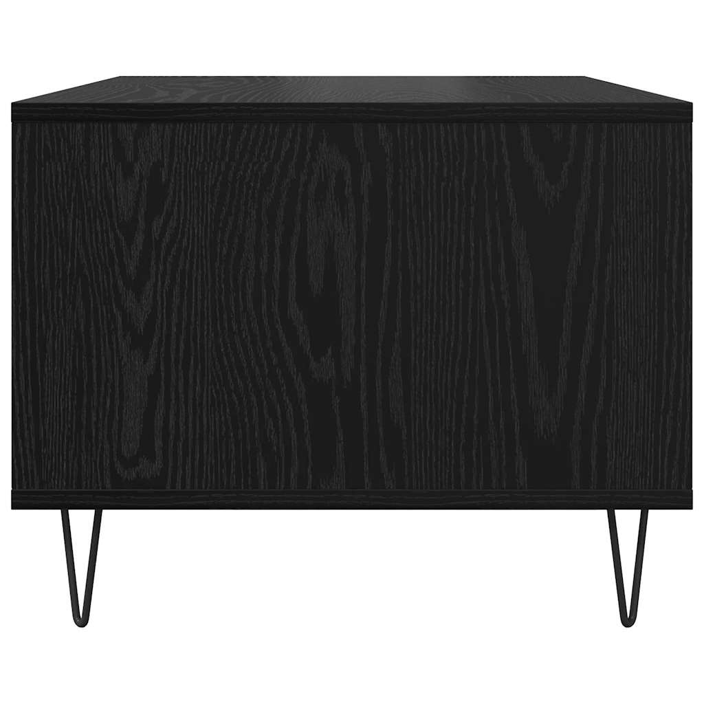 Table basse Chêne noir 60 x 50 x 40 cm Bois d'ingénierie - XIOS