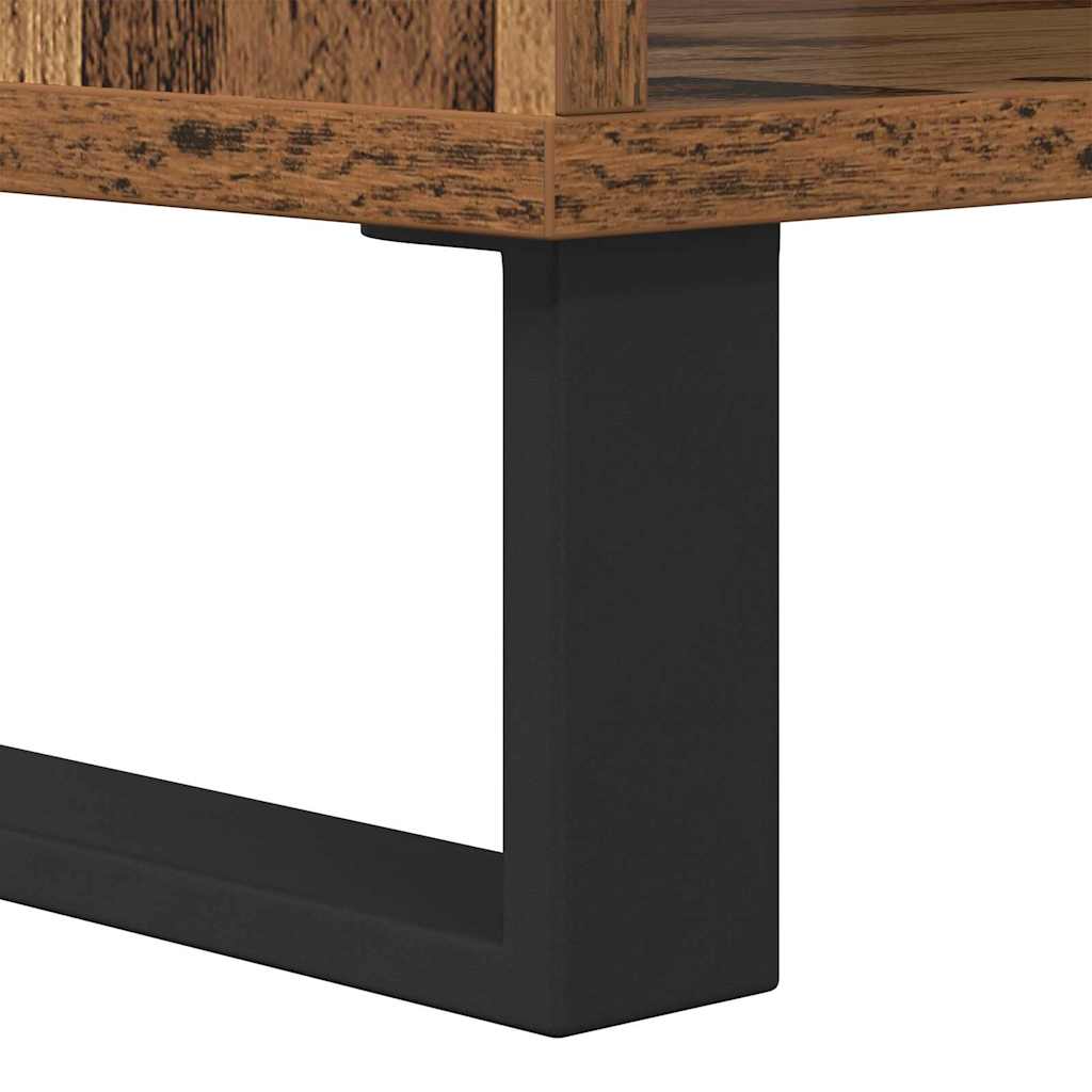 Table basse Bois ancien 60 x 50 x 40 cm Bois d'ingénierie - XIOS