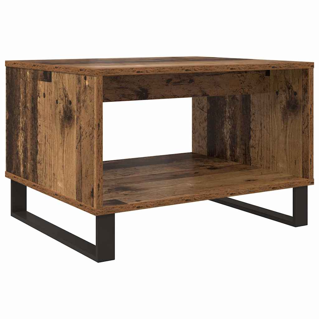 Table basse Bois ancien 60 x 50 x 40 cm Bois d'ingénierie - XIOS