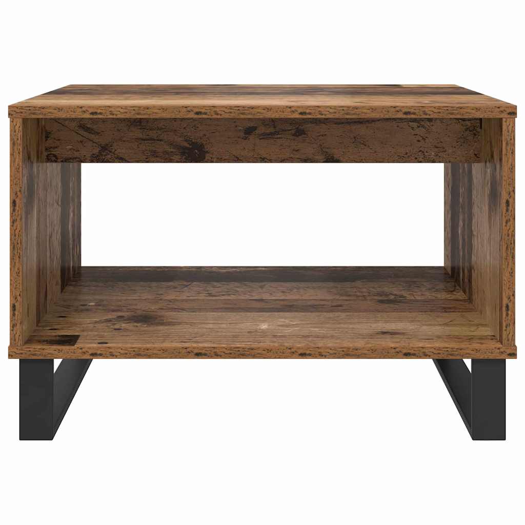 Table basse Bois ancien 60 x 50 x 40 cm Bois d'ingénierie - XIOS