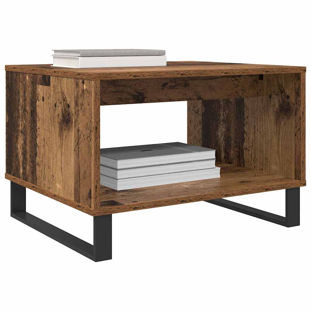 Table basse Bois ancien 60 x 50 x 40 cm Bois d'ingénierie - XIOS