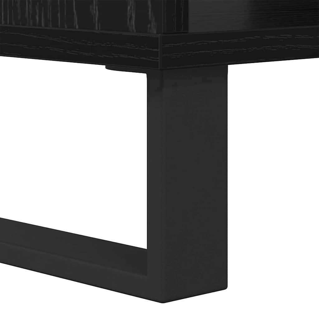 Table basse Chêne noir 60 x 50 x 40 cm Bois d'ingénierie - XIOS