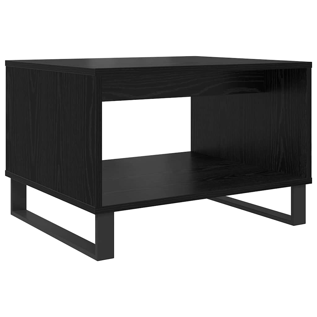 Table basse Chêne noir 60 x 50 x 40 cm Bois d'ingénierie - XIOS