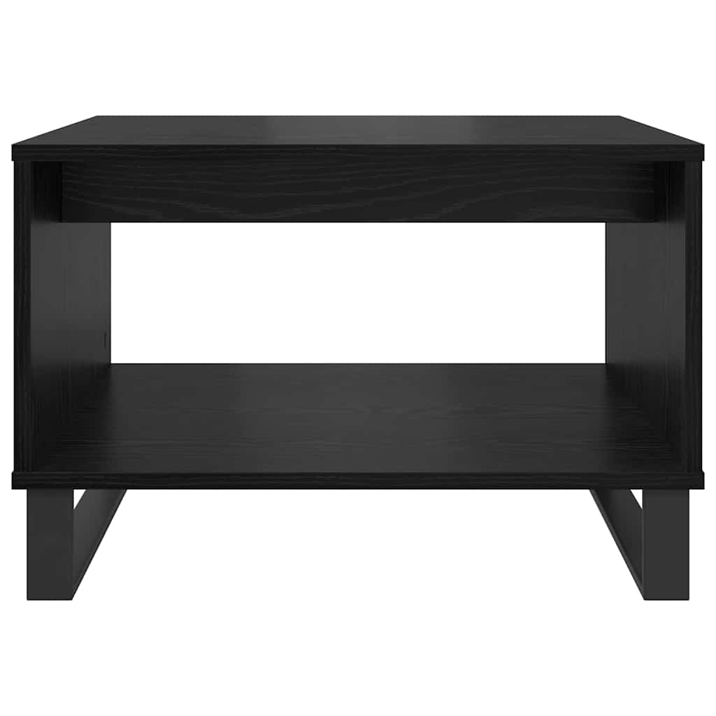 Table basse Chêne noir 60 x 50 x 40 cm Bois d'ingénierie - XIOS