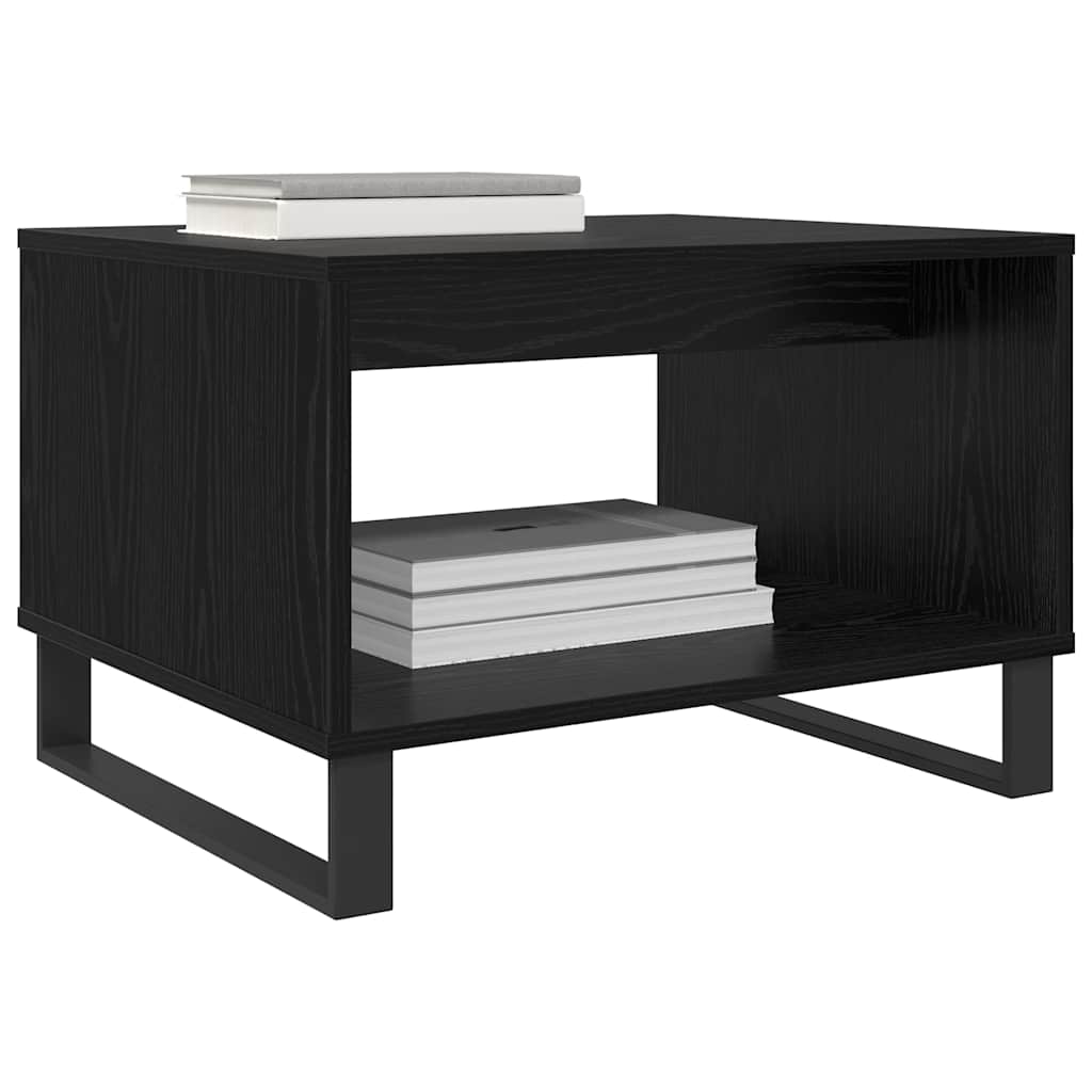 Table basse Chêne noir 60 x 50 x 40 cm Bois d'ingénierie - XIOS