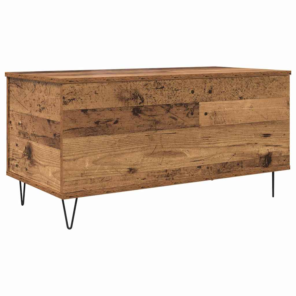 Table basse Bois ancien 90 x 44.5 x 45 cm Bois d'ingénierie - XIOS
