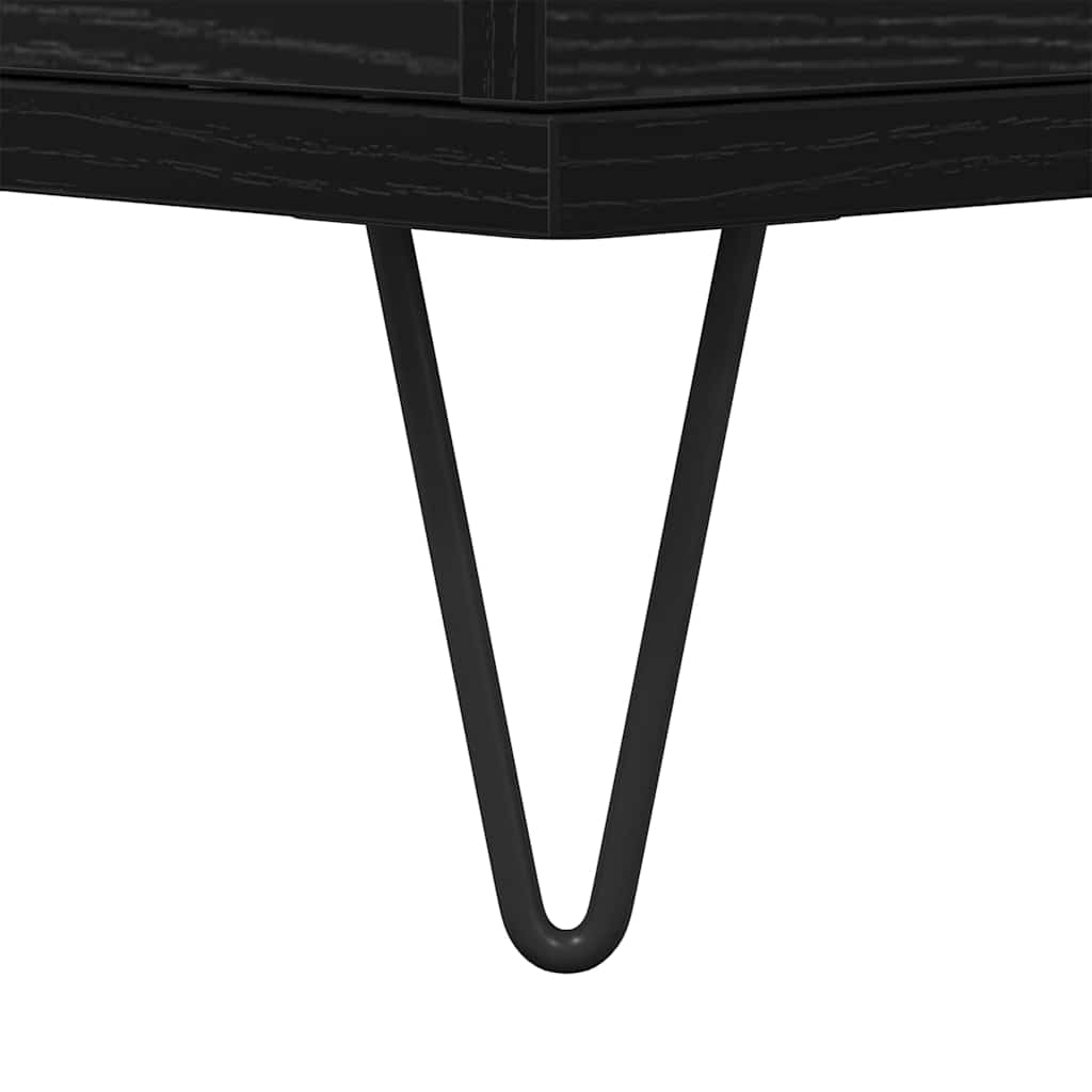 Table basse Chêne noir 90 x 44.5 x 45 cm Bois d'ingénierie - XIOS