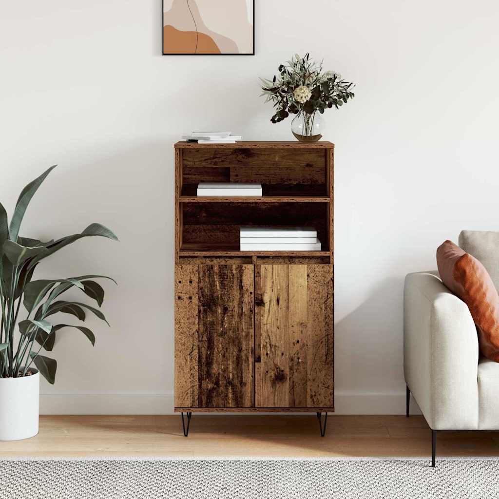 Haut Armoire Marron 60 x 36 x 110 cm Bois d'ingénierie - XIOS