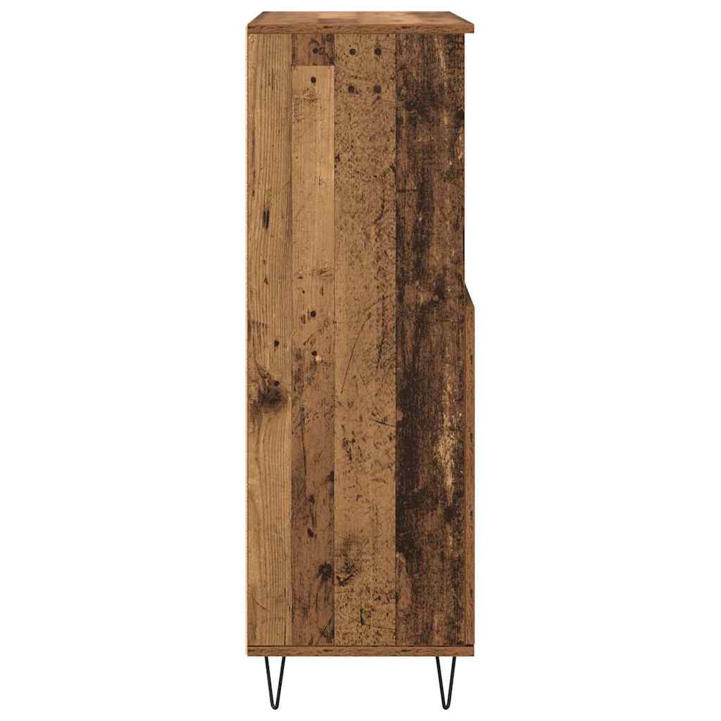Haut Armoire Marron 60 x 36 x 110 cm Bois d'ingénierie - XIOS