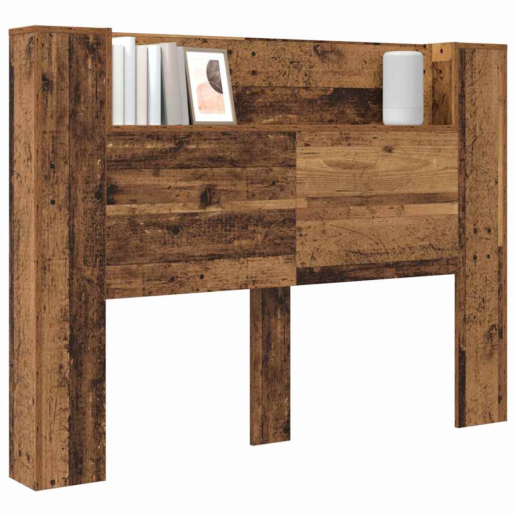 Cabinet de Tête de Lit Bois ancien Bois d'ingénierie - XIOS