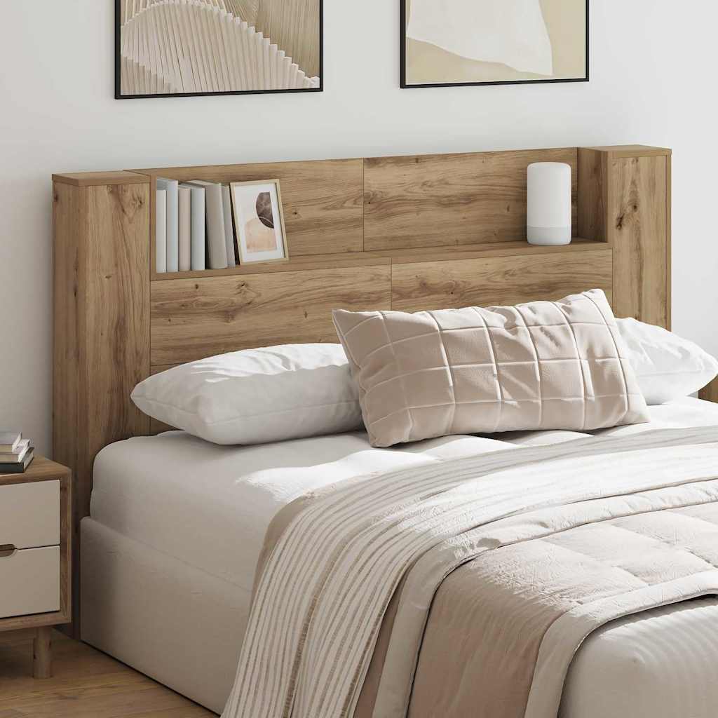 Cabinet de Tête de Lit chêne artisanal Bois d'ingénierie - XIOS