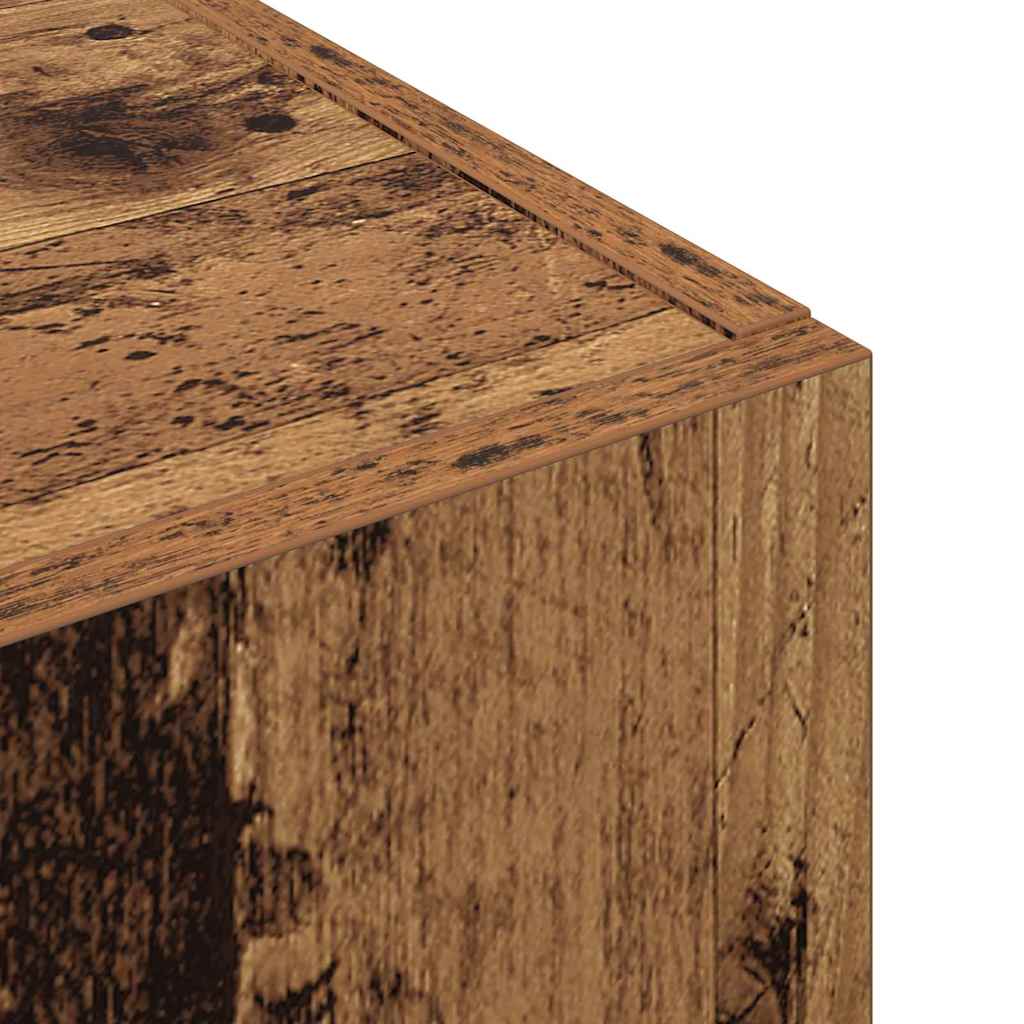 Cabinet de Bureau avec étagère Bois ancien 60 x 32 x 115 cm - XIOS
