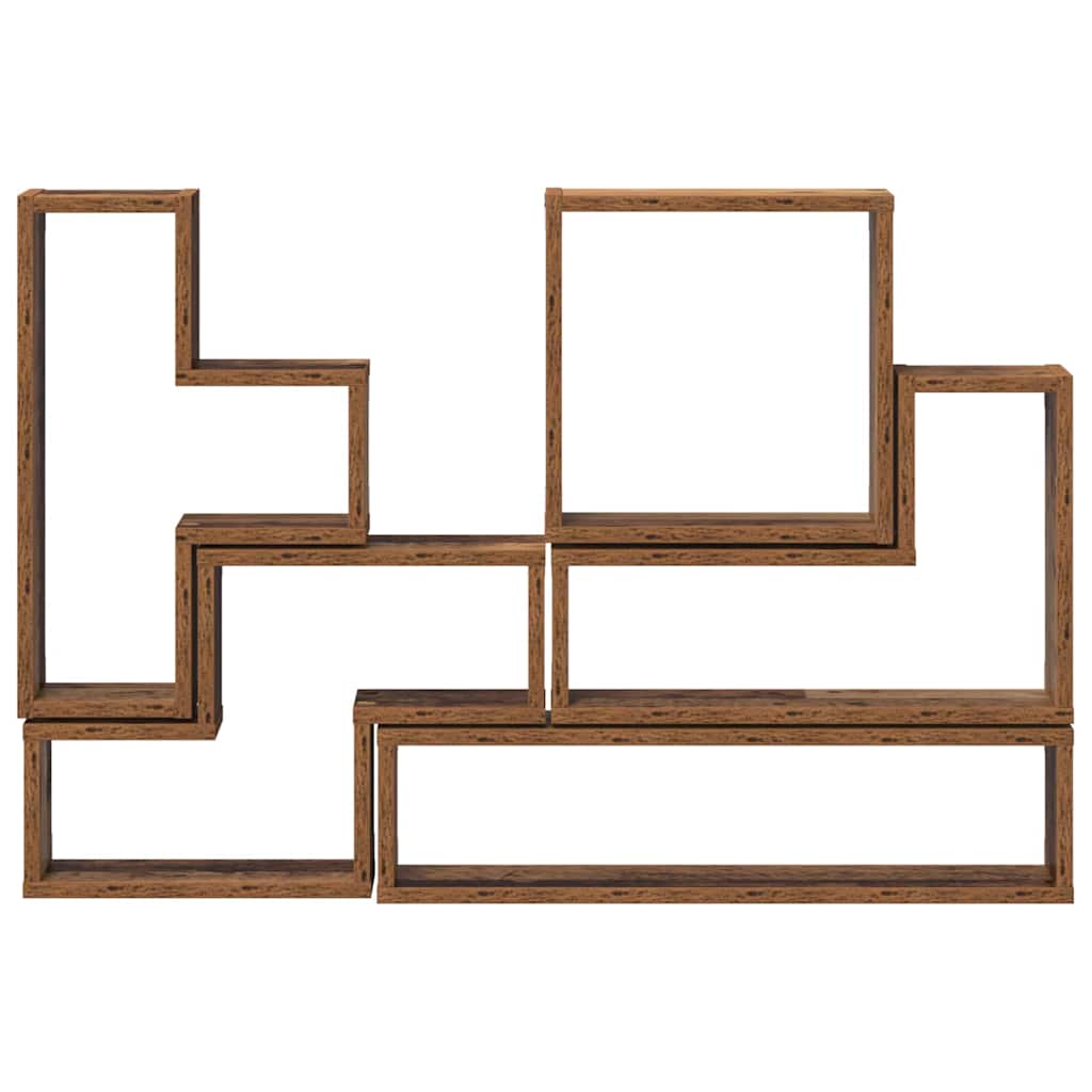 Cube mural Autre Bois ancien 96 x 12 x 64 cm Bois d'ingénierie - XIOS