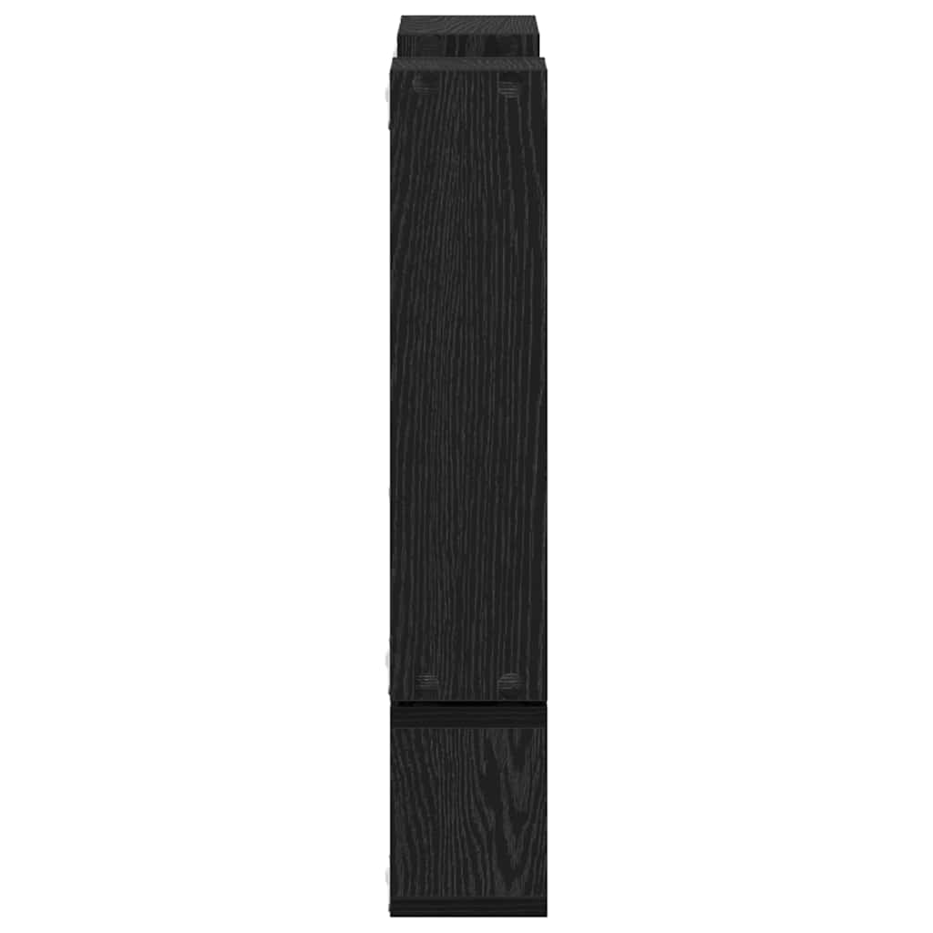 Cube mural Autre Chêne noir 96 x 12 x 64 cm Bois d'ingénierie - XIOS
