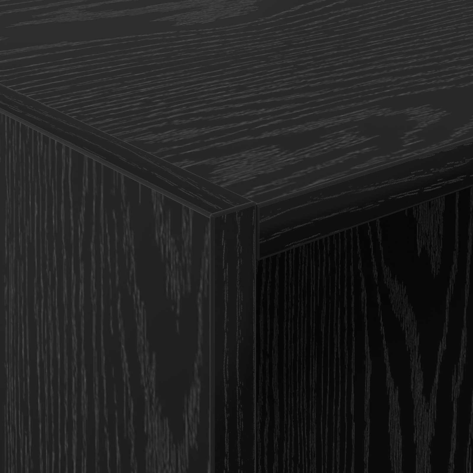 Armoire avec étagère avec stockage Chêne noir 41 x 48 x 102 cm - XIOS