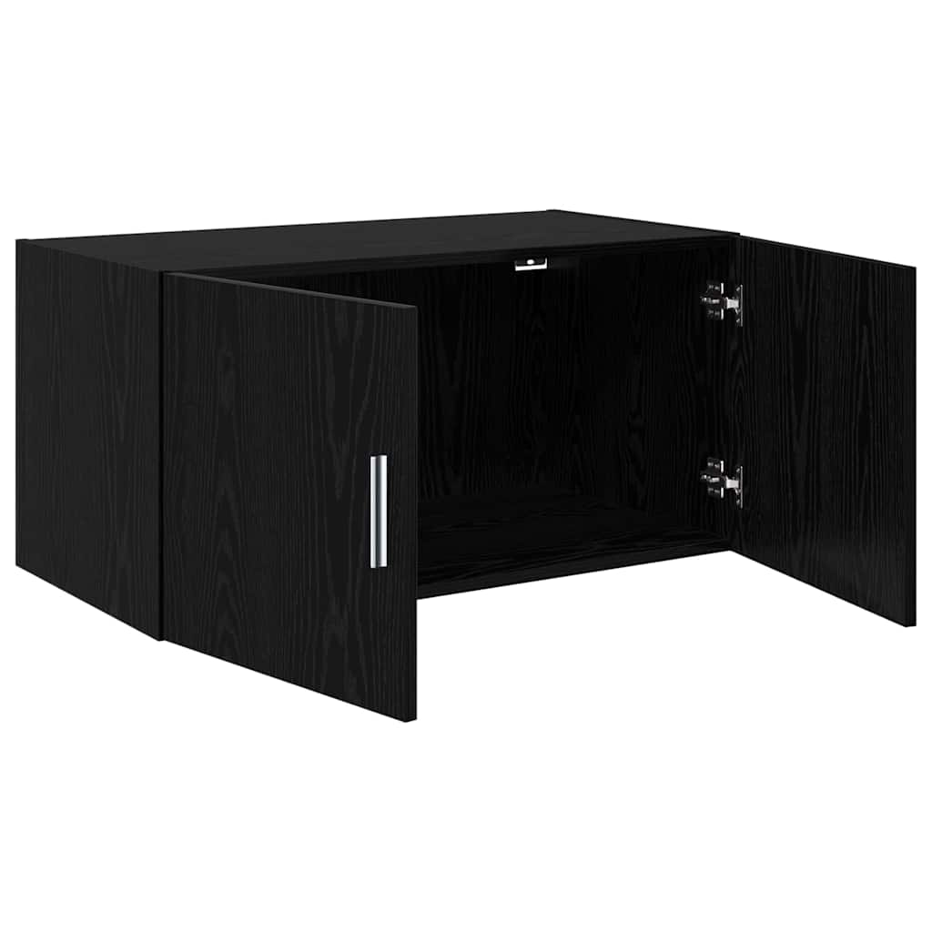 Meuble mural Chêne noir 80 x 42.5 x 40 cm Bois d'ingénierie - XIOS