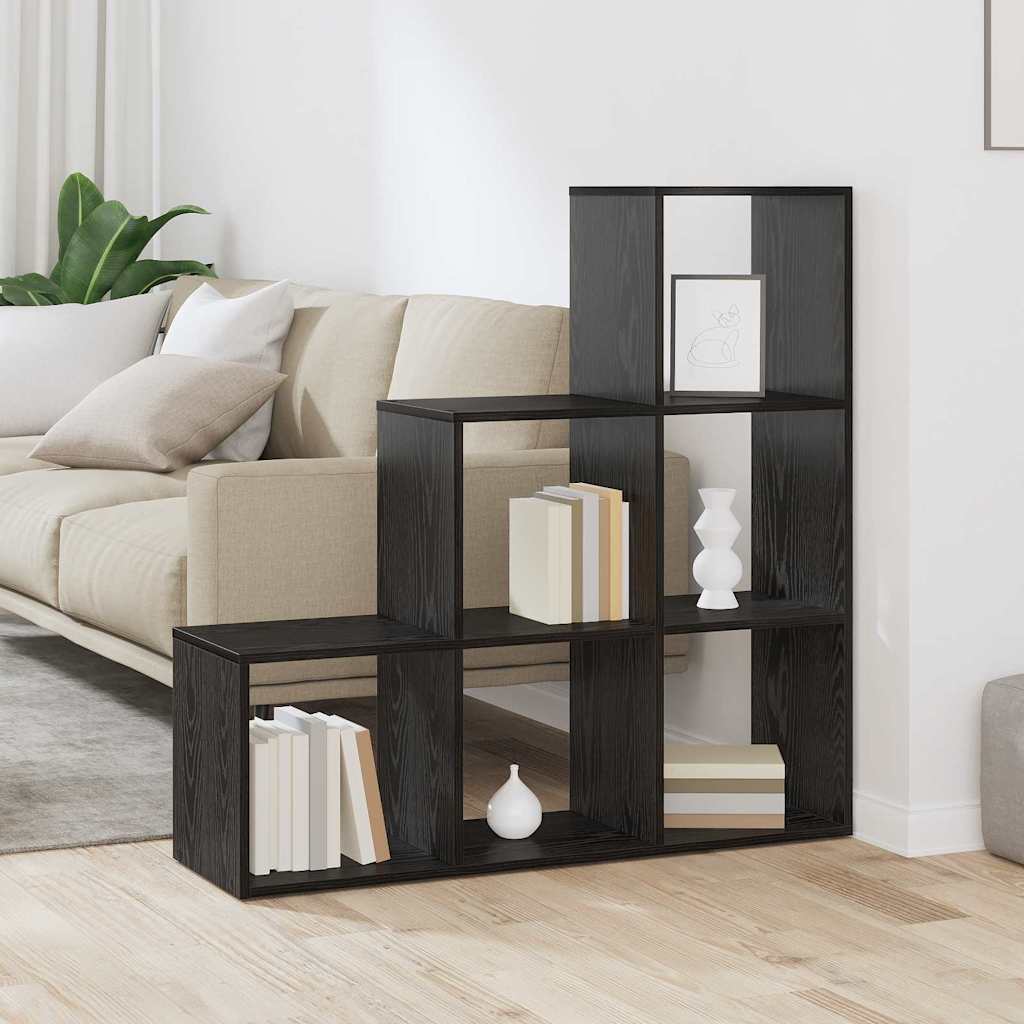 Bibliothèque Chêne noir 99 x 29 x 99 cm Bois d'ingénierie - XIOS