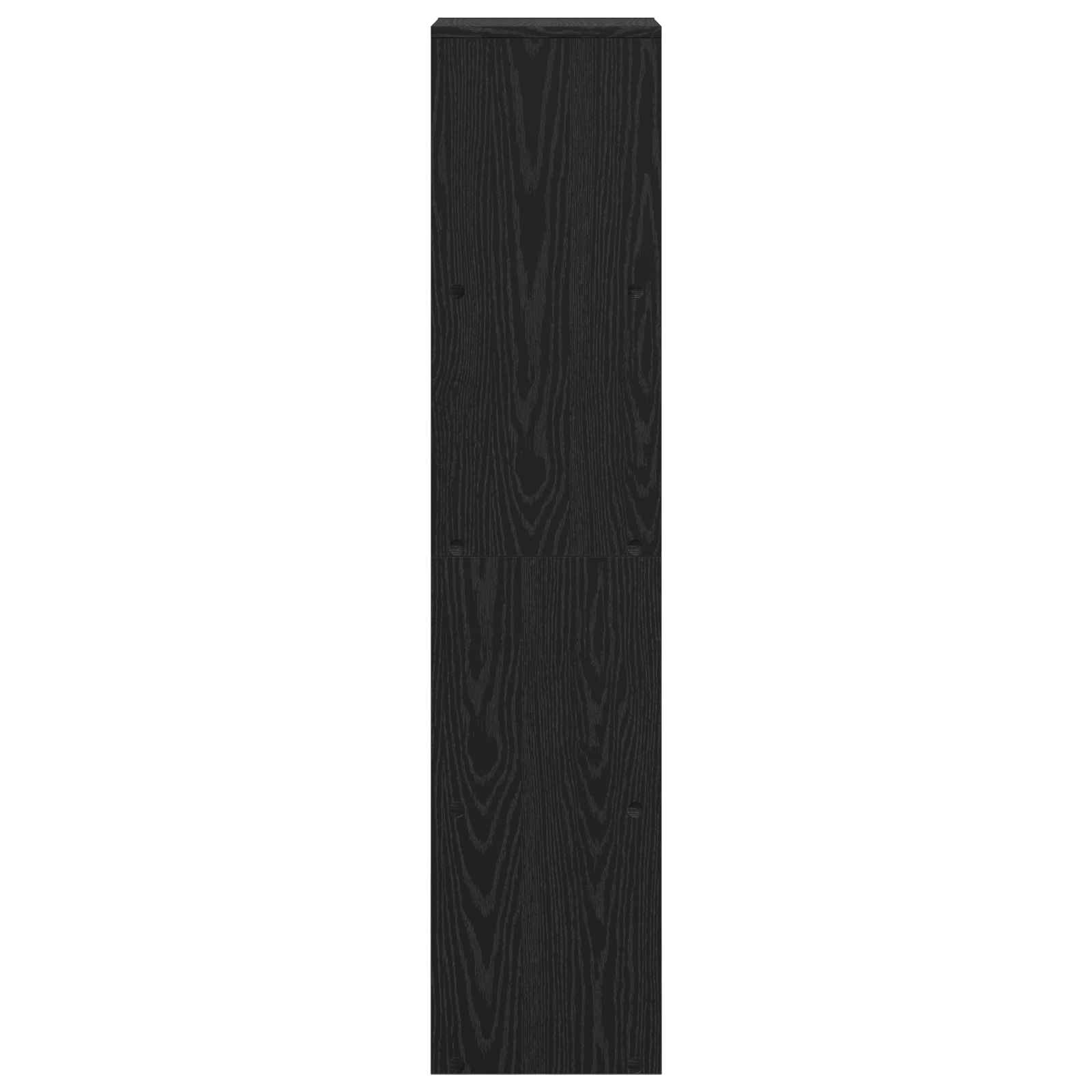 Cloison Bibliothèque Chêne noir 131,5 x 29 x 131,5 cm - XIOS